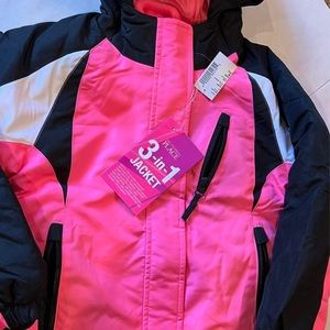 CHILDRENS PLACE 3 IN 1 WINTER COAT NEW w/TAGS SIZE 5/6